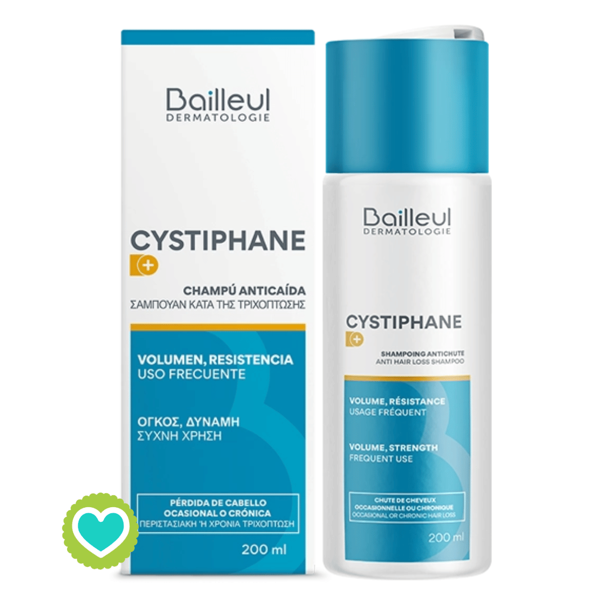 Biorga Cystiphane Champú Anticaída 200ml