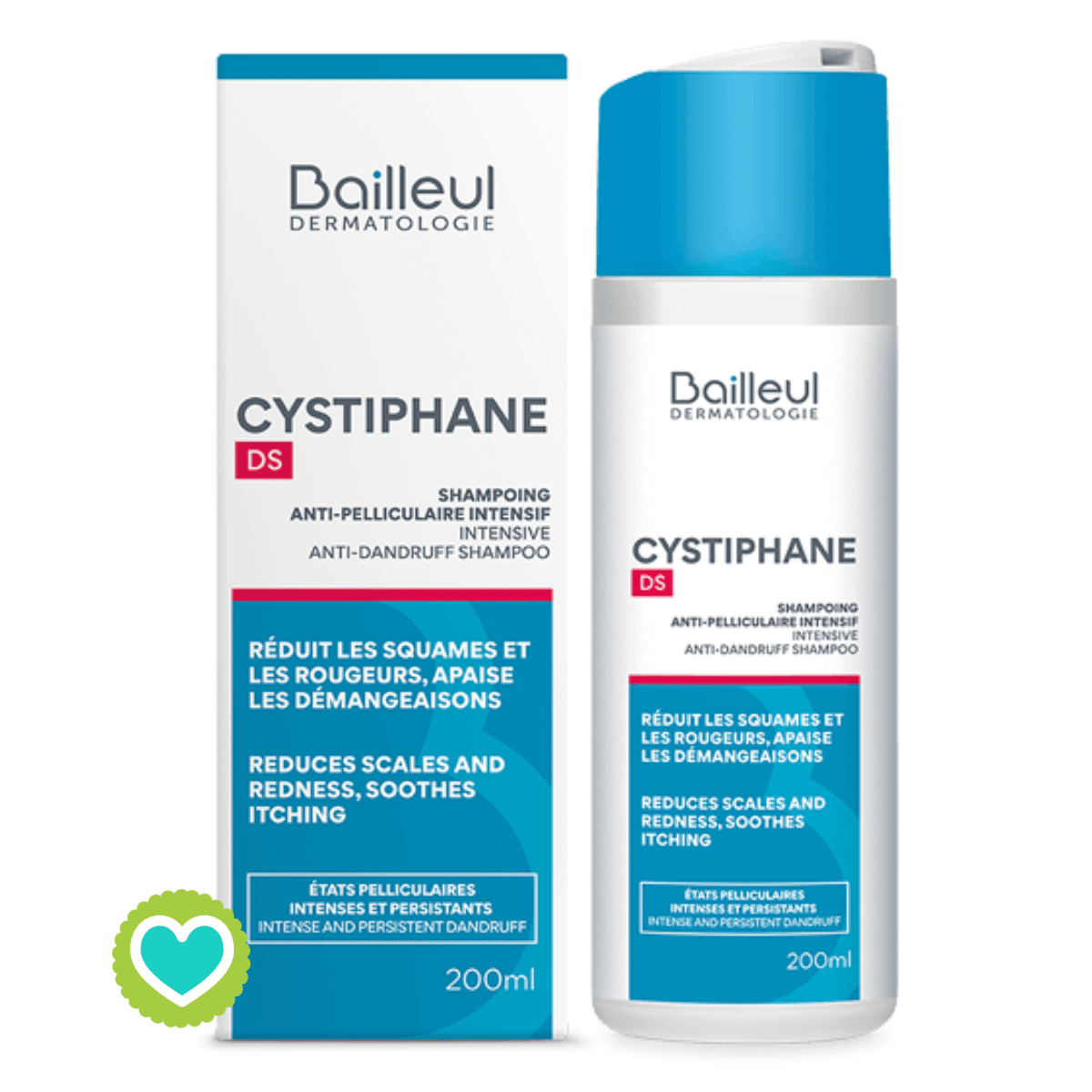 Biorga Cystiphane Champú Anticaspa Intensivo Ds 200ml