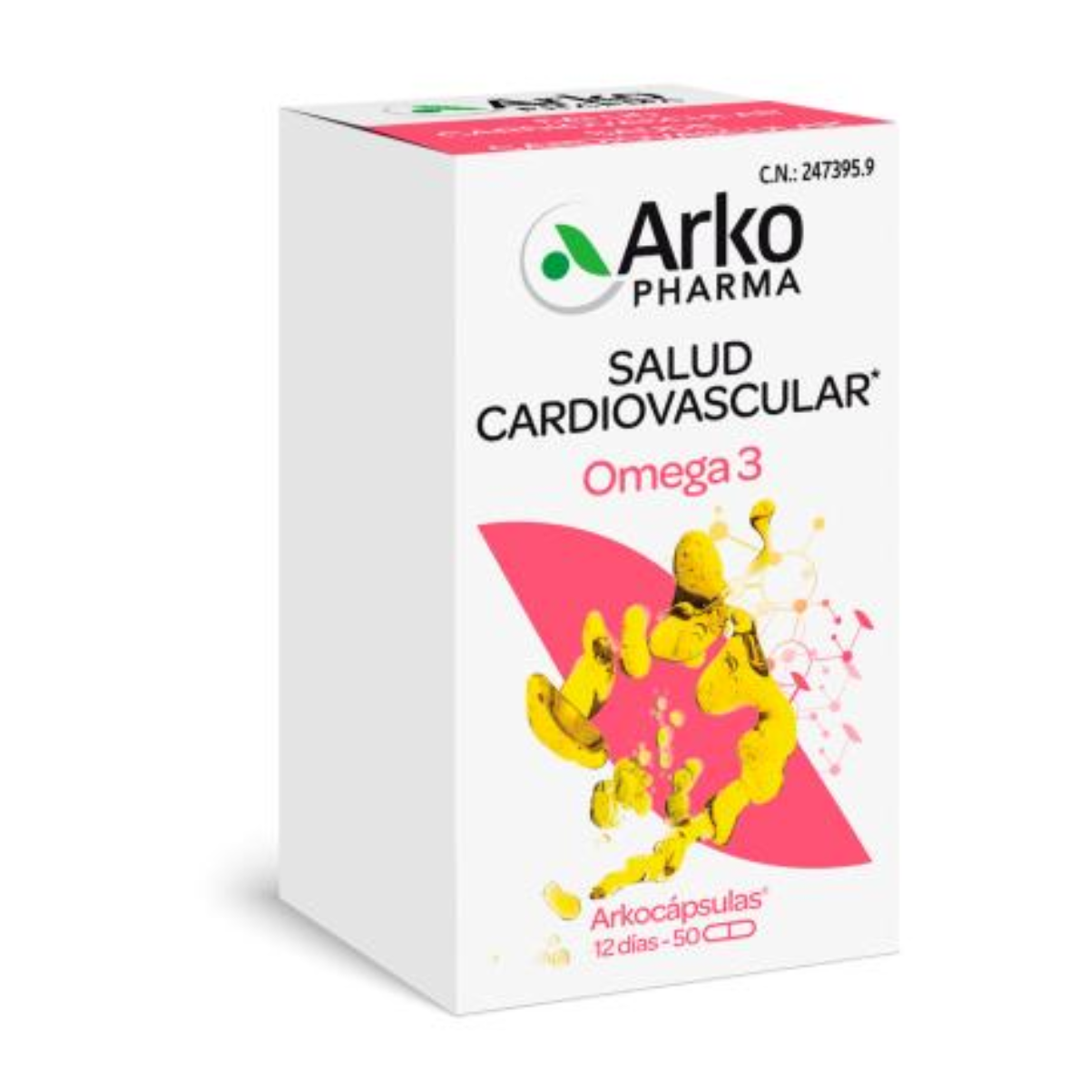 Arkocaps Omega 3 Aceite de Pescado 50 cápsulas