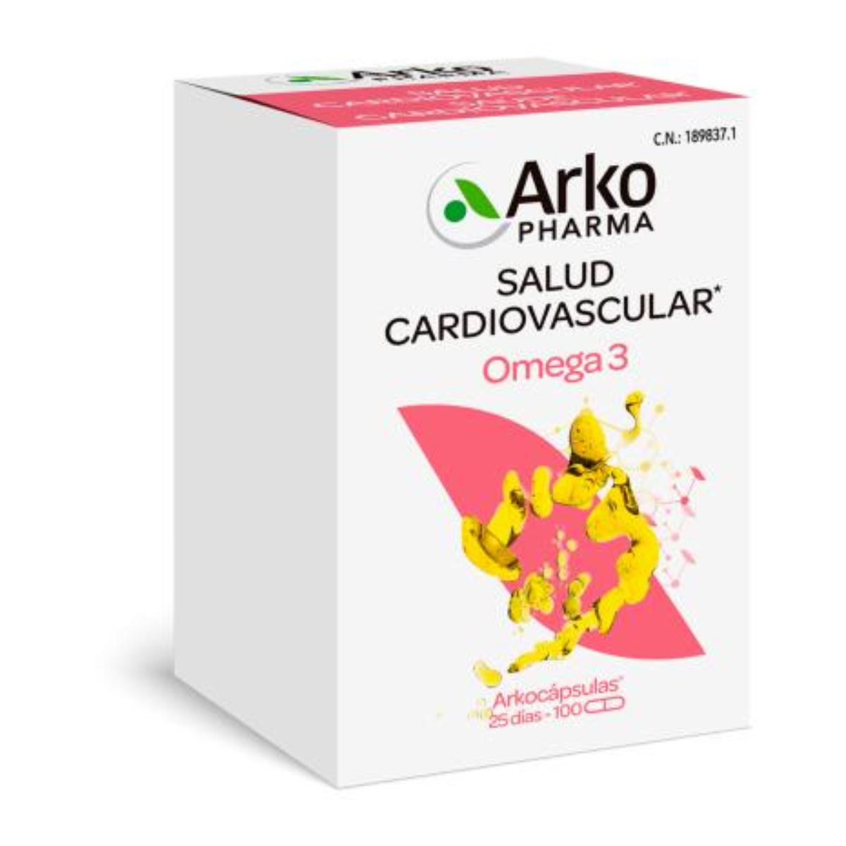 Arkocaps Omega 3 Aceite de Pescado 100 cápsulas