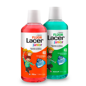 Lacer Colutorio Infantil DIARIO Fluor Fresa 500ml