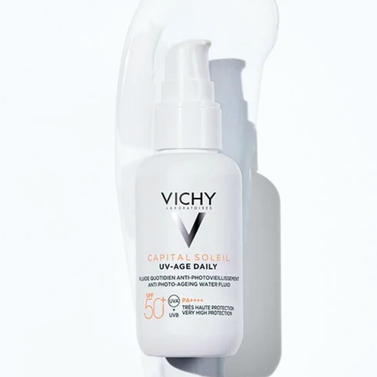 Vichy Capital Soleil UV-AGE Water Fluid Antifotoenvejecimiento UVB SPF50 40ml