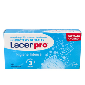 Lacer Protabs Limpieza Protesis Dental 64 Comprimidos