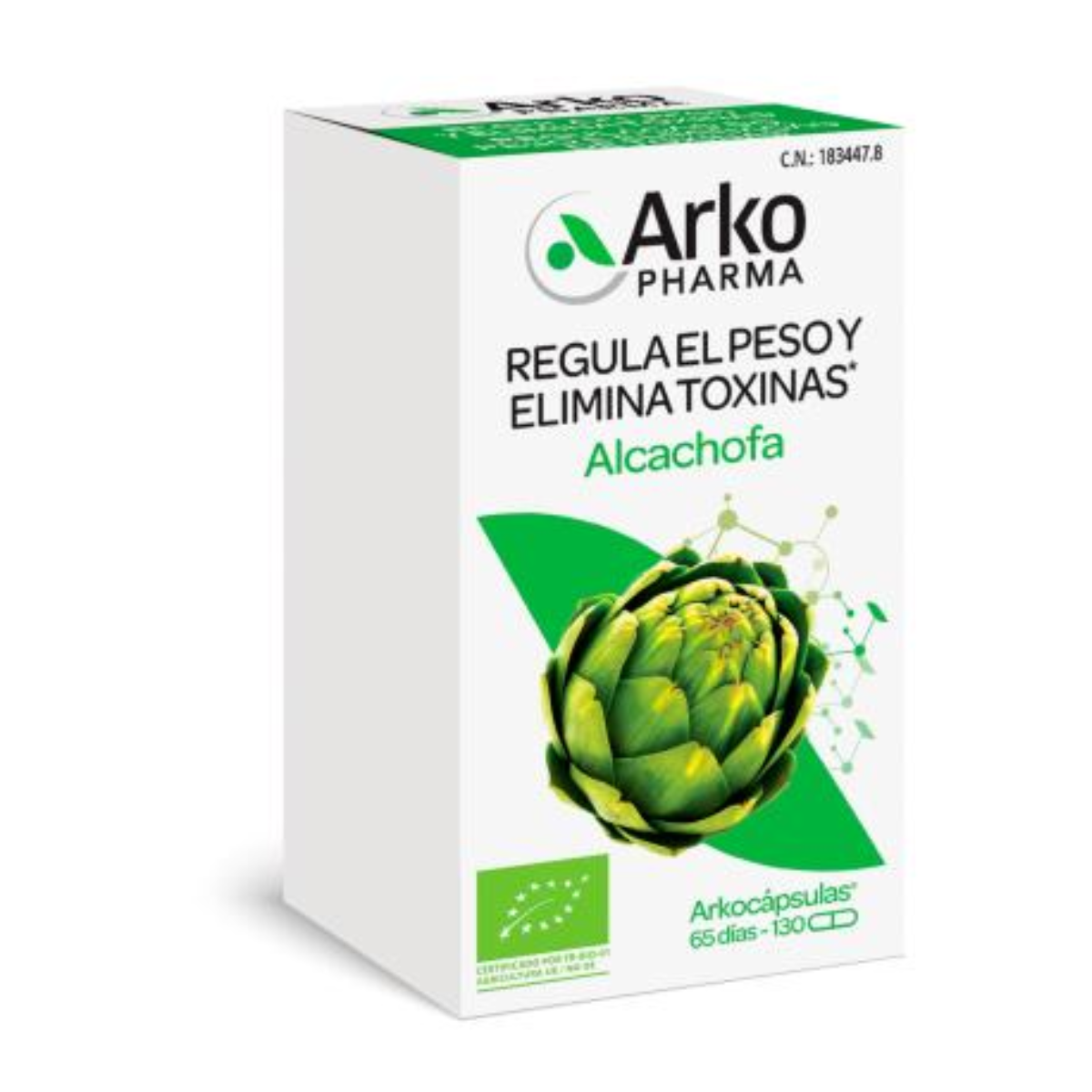 Arkocaps Alcachofa 130 Cápsulas BIO