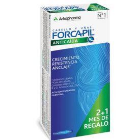 FORCAPIL ANTI-CAÍDA DEL CABELLO 30 cápsulas 2+1 GRATIS