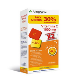 Arkovital Vitamina C 1000mg 20 Comprimidos efferrv. x2