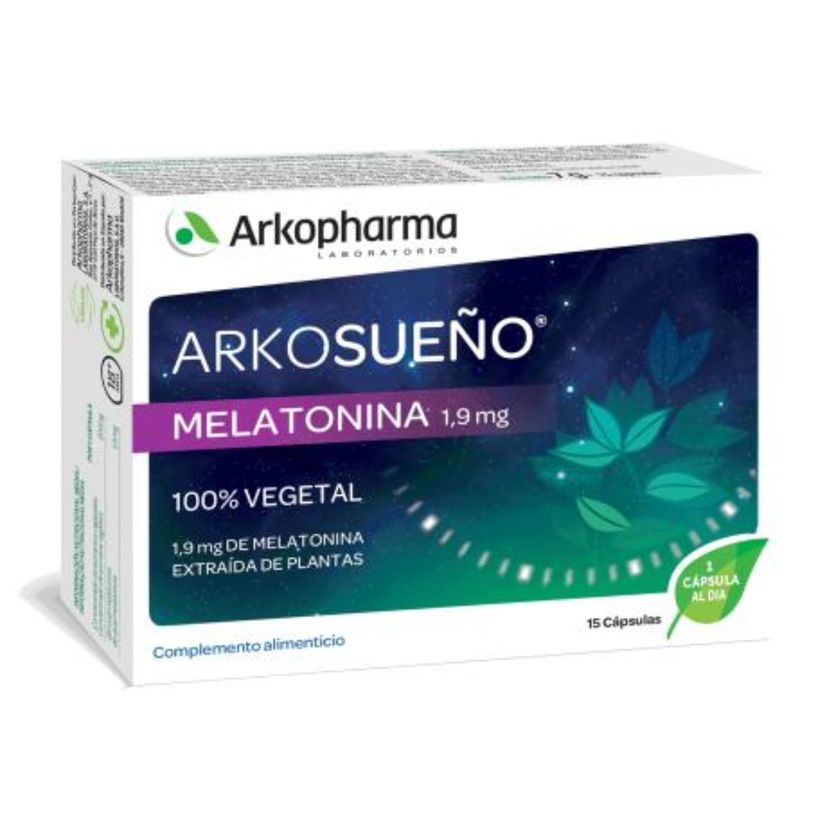 Arkosueño Melatonina vegetal 15 Capsulas