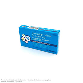 Normostop Cafeina 50/50mg 4 Comprimidos