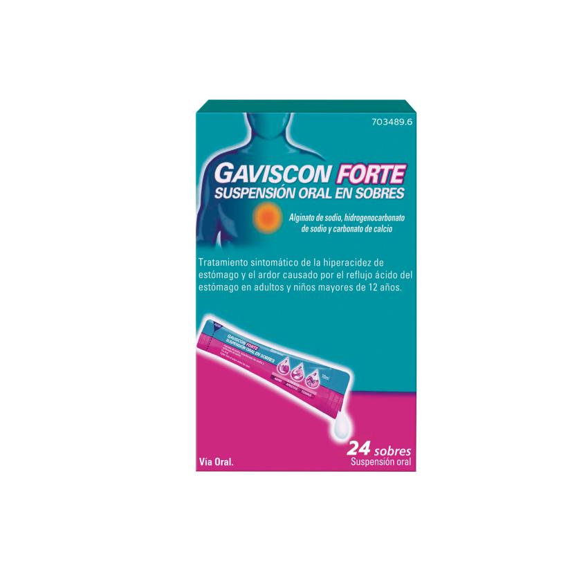 Gaviscon Forte 24 Sobres 10 ml