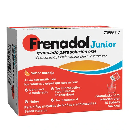 Frenadol Junior 10 Sobres