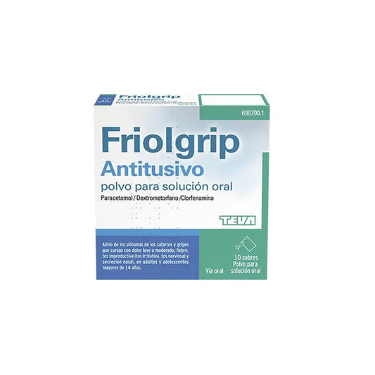 Friolgrip descongestivo Polvo para solución oral