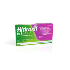 Hidroxil B1 B6 B12 30 Comprimidos