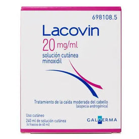 Lacovin 50mg/ml 2 Frascos 60 ml