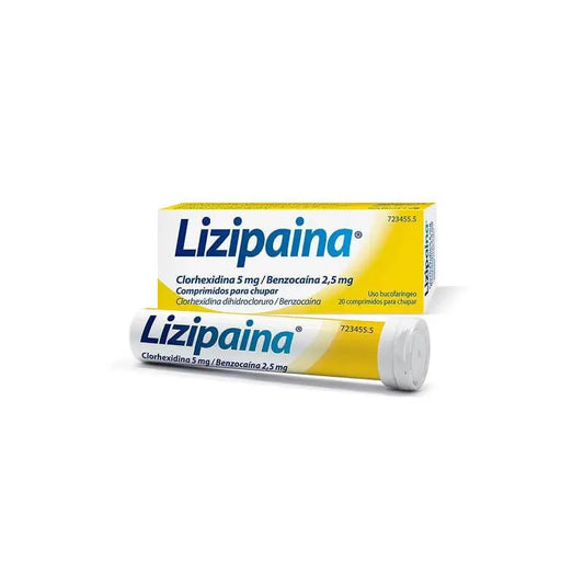 Lizipaina 20 Comprimidos para Chupar