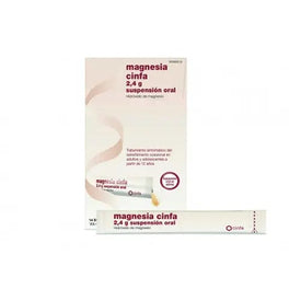 Magnesia Cinfa 2.4g 14 Sobres Suspensión Oral 12ml