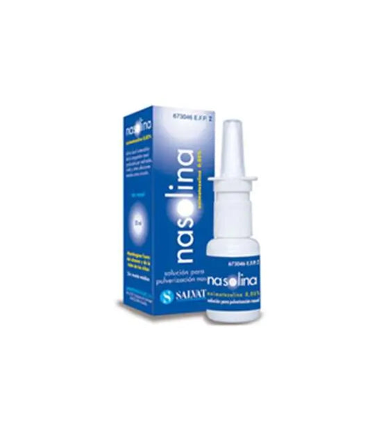 Nasolina 0.5mg/ml Nebulizador Nasal 20ml