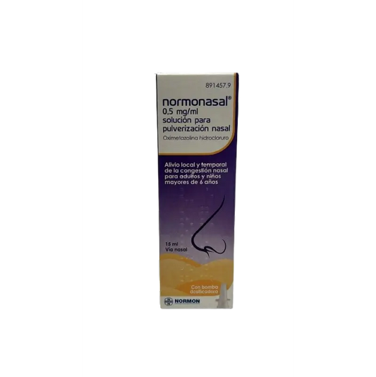 Normonasal 0.5mg/ml Nebulizador Nasal 15ml