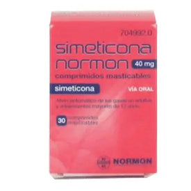 Simeticona Normon 40mg 100 Comprimidos Masticables