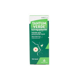 Tantum Verde 510 Mcg/Pulsación Aerosol Bucal 15ml
