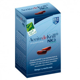 100% Natural Aceite de KRILL NKO 120 Cápsulas