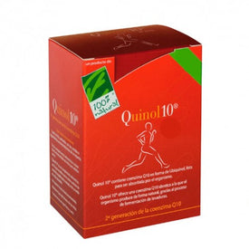 100% Natural Quinol-10 100mg 30 Cápsulas