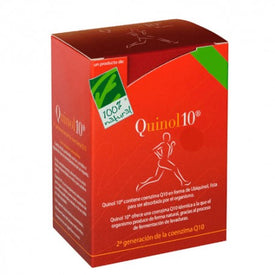 100% Natural Quinol-10 50mg 30 Cápsulas