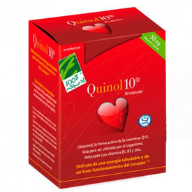 100% Natural Quinol-10 50mg 90 Cápsulas