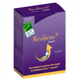 100% Natural Resiliens Deporte 60 Cápsulas