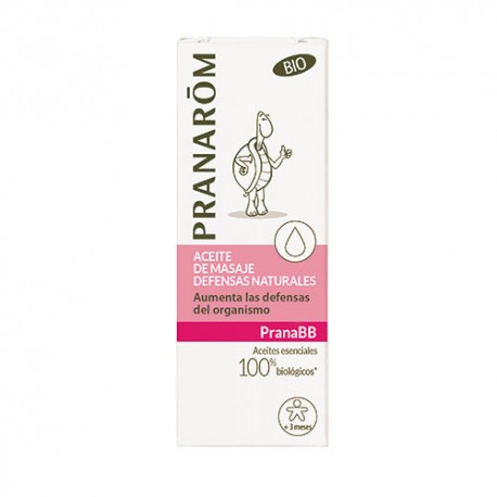 Pranarom Aceite de masaje Defensas naturales BIO (Eco) 10 ml