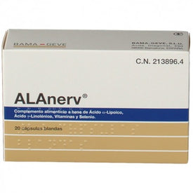 Alanerv 920 mg 20 Cápsulas