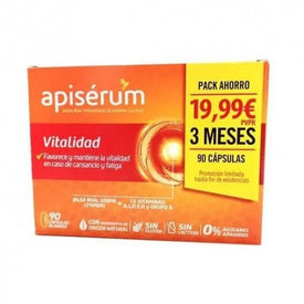 Apiserum Vitalidad Pack 90 Cápsulas Blandas
