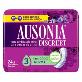 Ausonia Discreet Normal 24 Unidades