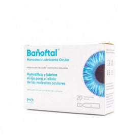 Bañoftal Lubricante Ocular 20 Monodosis