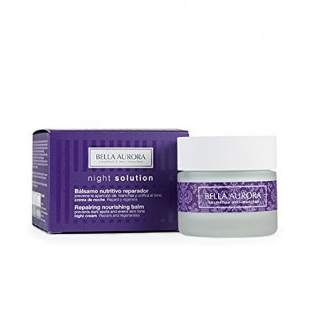 Bella Aurora Night Solution Balsamo Nutritivo Reparador 50ml.
