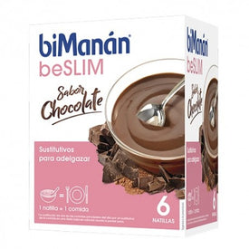 BiManán BeSlim Natillas Chocolate 6 Sobres