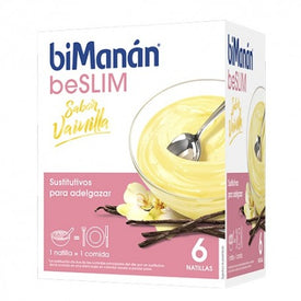 BiManán BeSlim Natillas Vainilla 6 Sobres
