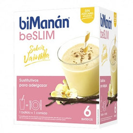 BiManán BeSlim Batido Vainilla 6 Sobres