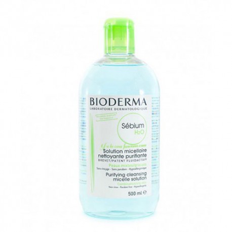 Bioderma Sébium H2O · Solución micelar específica acné Frasco 500 ml