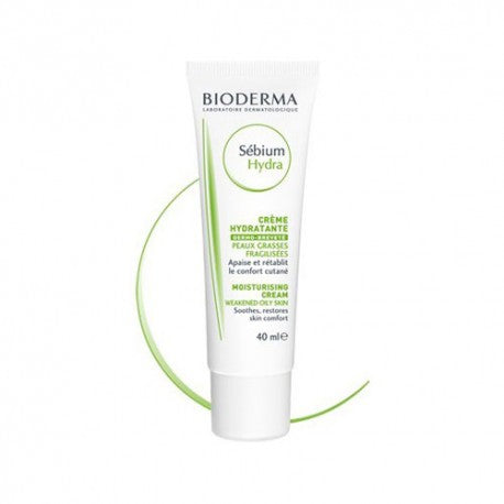 Bioderma Sébium Hydra · Crema coadyuvante de tratamientos sebo-supresores Tubo 40 ml