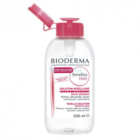 Bioderma Sensibio H2O Solución Micelar Pieles Sensibles 500ml