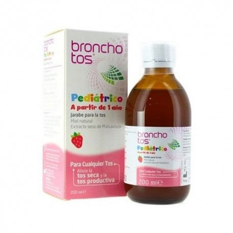 Bronchotos Pediátrico Solución Oral Fresa 200ml