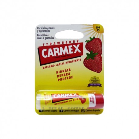 Carmex Bálsamo Labial Hidratante Fresa 4,25g