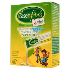 CasenFibra Junior Fibra Vegetal Líquida Sabor Neutro 14 sticks