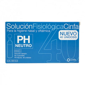 Cinfa Solución Fisiológica Para Higiene Nasal 40 unidosis