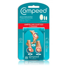 Compeed Ampollas Surtido 3 Tamaños 5 Apósitos