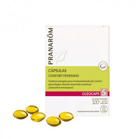 Pranarom Oleocaps 5  Ciclo Menstrual 30 Cápsulas