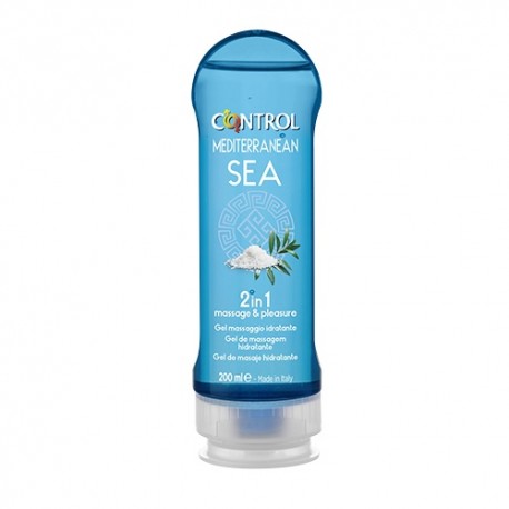 Control Gel Masaje 2 en 1 Mediterranean Sea 200ml