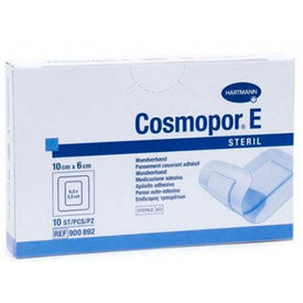 Cosmopor E Steril 10 X 6 cm 10 Ápositos