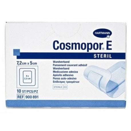 Cosmopor E Estéril 7,2 X 5 cm 10 Apósitos