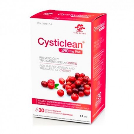 Cysticlean 240 mg 30 Cápsulas